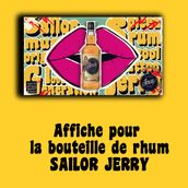 recherche d'une nouvelle identité visuelle publicitaire pour "Sailor Jerry". Advertising, Design, and Traditional illustration project by michel Krouna - 10.01.2022