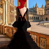 FLAMENCA - CONCEPT ART- AIRES DEL SUR. Design, Costume Design, and Graphic Design project by Rubén Berbegal Francés - 10.23.2022