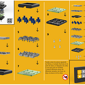 Modelado 3D - RAMA - PROYECTO UNIVERSITARIO. Design, 3D, and 3D Modeling project by María Cecilia Martínez Martínez - 10.23.2022