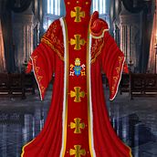 CONCEP-ART PAPA JULIO II. Design, Character Design, Costume Design, and Traditional illustration project by Rubén Berbegal Francés - 10.23.2022