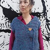 Meu projeto do curso: Criação de roupas em crochê: tamanhos e modelagem. Fashion Design, Fiber Arts, Crochet, and Textile Design project by Ana Dos Cabelos DENtro DA FLOREsta - 10.20.2022