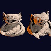 Mi proyecto del curso: Personajes ilustrados en 3D desde tu iPad. Traditional illustration, 3D, Character Design, Digital Illustration, 3D Modeling, 3D Character Design, and Digital Painting project by Juanjo Barcenilla - 10.24.2022