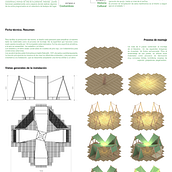 Portfolio of ephemeral architecture projects. Spatial Design project by Guillermo Grau Cánovas - 09.22.2022