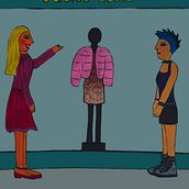 Mi proyecto del curso: Ilustración Lifestyle: da voz, color y expresión a tus personajes. Traditional illustration, Character Design, Drawing, and Gouache Painting project by Veronica Vallejo Calvo - 10.24.2022