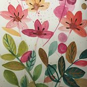My project for course: Artistic Floral Watercolor: Connect with Nature. Painting, Watercolor Painting, Botanical Illustration, and Traditional illustration project by Artemis Anapnioti - 10.21.2022