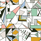 Mon projet du cours : Conception d’imprimés textiles. Traditional illustration, Accessor, Design, Costume Design, Pattern Design, Fashion Design, Printing, and Textile Printing project by Nadia Desroches - 10.10.2022