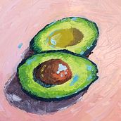 My project for course: Contemporary Oil Painting Techniques. Un projet de Beaux Arts, Peinture , et Peinture à l'huile de Petra Stračiaková - 25.10.2022