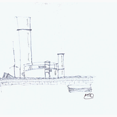 My project for course: Expressive Architectural Sketching with Colored Markers. Projekt z dziedziny Sketching,  R, sunek,  R, sunek architektoniczn, Sketchbook,  R i sunek atramentem użytkownika Mark - 25.10.2022