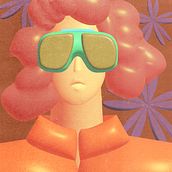 Meu projeto do curso: Retratos 3D fantásticos no Illustrator. Traditional illustration, and Digital Illustration project by cacodesign - 10.25.2022