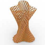 Il mio progetto del corso: Modellazione di pattern 3D con Rhino Grasshopper Ein Projekt aus dem Bereich 3D, Architektur, Möbeldesign und - bau, Industriedesign, Innenarchitektur, Produktdesign, 3-D-Modellierung, Digitale Architektur und 3-D-Design von Pierluigi Palestini - 25.10.2022