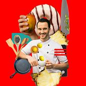 Chef Adaptación . Projekt z dziedziny Fotomontaż i Design użytkownika Nery Castillo - 19.04.2022