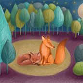 Mój projekt z kursu: Ilustracja cyfrowa kolorowymi kredkami. Projekt z dziedziny Trad, c, jna ilustracja,  Sztuki piękne,  R, sunek, Ilustracja c, frowa, R, sunek c i frow użytkownika Dorota Pająkiewicz - 25.10.2022