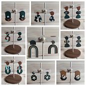 Il mio progetto del corso: Design di gioielli in argilla polimerica per principianti. Accessor, Design, Arts, Crafts, DIY, Jewelr, and Design project by Elena Topi - 10.26.2022
