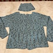Mi proyecto del curso:  Top-down: prendas a crochet de una sola pieza. Fashion Design, Fiber Arts, DIY, Crochet, and Textile Design project by movilcama - 10.26.2022