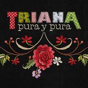 Triana Pura y Pura | DVD | Cartel | Grafismos Película. Graphic Design, Poster Design, Film, Video, and TV project by Alicia Díaz - 05.15.2013