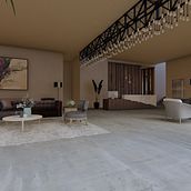 HOTEL SAN JORGE. 3D, Architecture, 3D Modeling, and Decoration project by anakarlasoto_arq - 07.09.2020