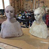 My project for course: Introduction to Clay Figurative Sculpture. Sculpture, and Fine Arts project by jamescharnley - 10.07.2022