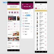 My app for online wine - store.. Un progetto di UX / UI e Design digitale di Tatyana Kornienko - 27.10.2022