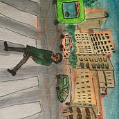 Mi ciudad Ein Projekt aus dem Bereich Traditionelle Illustration von Juanjo Morales - 27.10.2022