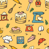 Passion Patterns. Traditional illustration, Digital Illustration, Digital Drawing, Sketching, Drawing, and Creativit project by Dionne Wouters - 09.26.2022