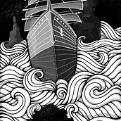 Blanco y negro digital  Ein Projekt aus dem Bereich Traditionelle Illustration und Digitale Illustration von luciuspicture - 27.10.2022