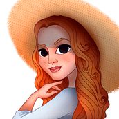 Inspiration Girl Ein Projekt aus dem Bereich Traditionelle Illustration und Design von Figuren von Eduardo Lima - 27.10.2022