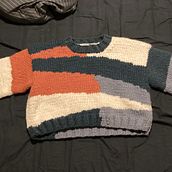 My project for course: Intarsia Knitwear Design and Creation. Design de moda, Tecido, DIY, Tricô, e Design têxtil projeto de annakarolinaschmidt - 10.02.2022