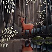 My project for course: Atmospheric Scenes in Procreate: Paint with Color and Light. Traditional illustration, and Digital Illustration project by Amyrah Zulkefli - 10.28.2022