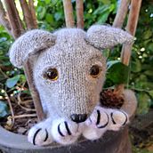 My project for course: Knitting Realistic Stuffed Animals: Make a Puppy from Yarn. Fiber Arts, DIY, Textile Design, and Knitting project by Jennifer Casson - 11.04.2022
