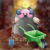 Mijn project van de cursus: Creëer een online portfolio voor kinderboekenillustrators. Un progetto di Illustrazione tradizionale, Design editoriale, Stor, board, Gestione di un portfolio, Illustrazione infantile, Narrativa, Management, produttività e Albo illustrato di bavo_heleu - 28.10.2022