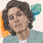 My project for course: Illustrated Portraits with Procreate. Traditional illustration, Vector Illustration, Digital Illustration, and Portrait Drawing project by Alaa Zaman - 10.26.2022