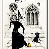 My project for course: Fairy-Tale Illustration with Pen and Ink. Un progetto di Disegno, Disegno artistico e Illustrazione con inchiostro di Gyongyi Nagy - 29.10.2022