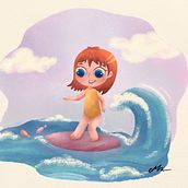 My project for course: Children’s Character Creation: Techniques and Styles. Un proyecto de Diseño de personajes, Dibujo, Ilustración digital, Ilustración infantil, Dibujo digital y Pintura digital de mam_ - 29.10.2022