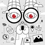 Gobernanza en internet Ein Projekt aus dem Bereich Traditionelle Illustration, Zeichnung und Editorial Illustration von Gilda Martini - 29.10.2022