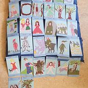 My project for course: Illustrated Deck of Cards CreationNature spirits and elementals connected to the book with the same title published at Amazon.com. Copyrighted by Pia Lebsund. Text, sources.art inspirations,All rights reserved. Een project van Ontwerp, Traditionele illustratie, Grafisch ontwerp, Digitale illustratie y Verhaallijn van Pia Lebsund - 20.10.2022