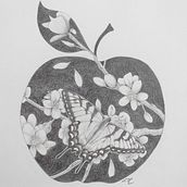 Mijn project van de cursus: Naturalistisch tekenen met potlood. Pencil Drawing, Drawing, Artistic Drawing, and Naturalistic Illustration project by Esther van der Meer - 10.30.2022