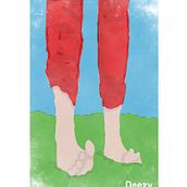 Groen is gras. Ilustração tradicional, Desenho, Ilustração digital, e Desenho digital projeto de Deezy Art - 30.10.2022