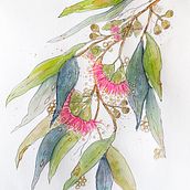 My project for course: Artistic Floral Watercolor: Connect with Nature. Un progetto di Illustrazione tradizionale, Pittura, Pittura ad acquerello e Illustrazione botanica di sooz - 08.11.2022
