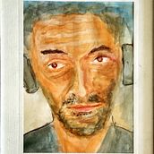 My project for course: Watercolor Portraits: Capture a Model's Personality. Un projet de Beaux Arts, Peinture, Aquarelle , et Dessin de portrait de Reuven Kiperwasser - 31.10.2022