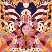 Digital Pattern Studies . Traditional illustration, and Digital Drawing project by Martje Blom - 10.31.2022