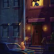 Mi proyecto del curso: Ilustración digital cinematográfica con Photoshop. Un progetto di Illustrazione tradizionale, Illustrazione digitale e Arte concettuale di Irene Campos - 31.10.2022