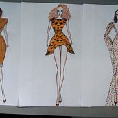 Meu projeto do curso: Ilustração de croqui de moda. Traditional illustration, Sketching, Fashion Design, Digital Drawing, and Fashion Illustration	 project by Daniel Falcão Tomé - 10.31.2022
