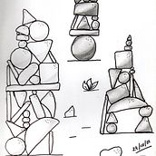 Mi proyecto del curso: Dibujo para principiantes nivel -1. Un projet de Dessin au cra, on, Dessin, Carnet de croquis , et Créativité avec les enfants de Adriana Riera Román - 31.12.2022