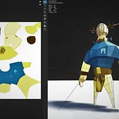 My project for course: Low Poly Character Modeling for Video Games. 3D, 3D Modeling, Video Games, 3D Character Design, and Game Design project by Zoltan Fabian - 11.03.2022
