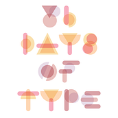 36 days of type #09. Design, Graphic Design, T, pograph, T, pograph, Design, Traditional illustration, Digital Illustration, and Vector Illustration project by Laura CM - 11.01.2022
