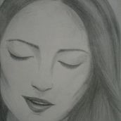 Sophie Turner. Un progetto di Disegno a matita e Disegno di ritratti di Alina - 01.11.2022