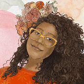 Mi proyecto del curso: Retrato ilustrado con Procreate. Un progetto di Illustrazione tradizionale, Illustrazione vettoriale, Illustrazione digitale e Disegno di ritratti di Débora Alves - 01.11.2022