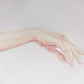 Mi proyecto del curso: Ilustración expresiva de manos en acuarela. Un progetto di Pittura, Pittura ad acquerello e Disegno anatomico di Patricia Melo - 01.11.2022