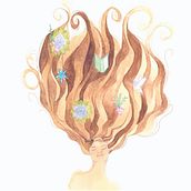 Mi proyecto del curso: Técnicas de acuarela para ilustraciones de ensueño. Watercolor Painting, Traditional illustration, Drawing, and Editorial Illustration project by Saret Ramírez - 11.01.2022