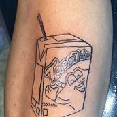 Meu projeto do curso: Tatuagem para principiantes. Tattoo Design project by Bruna Alves Maia - 09.01.2022
